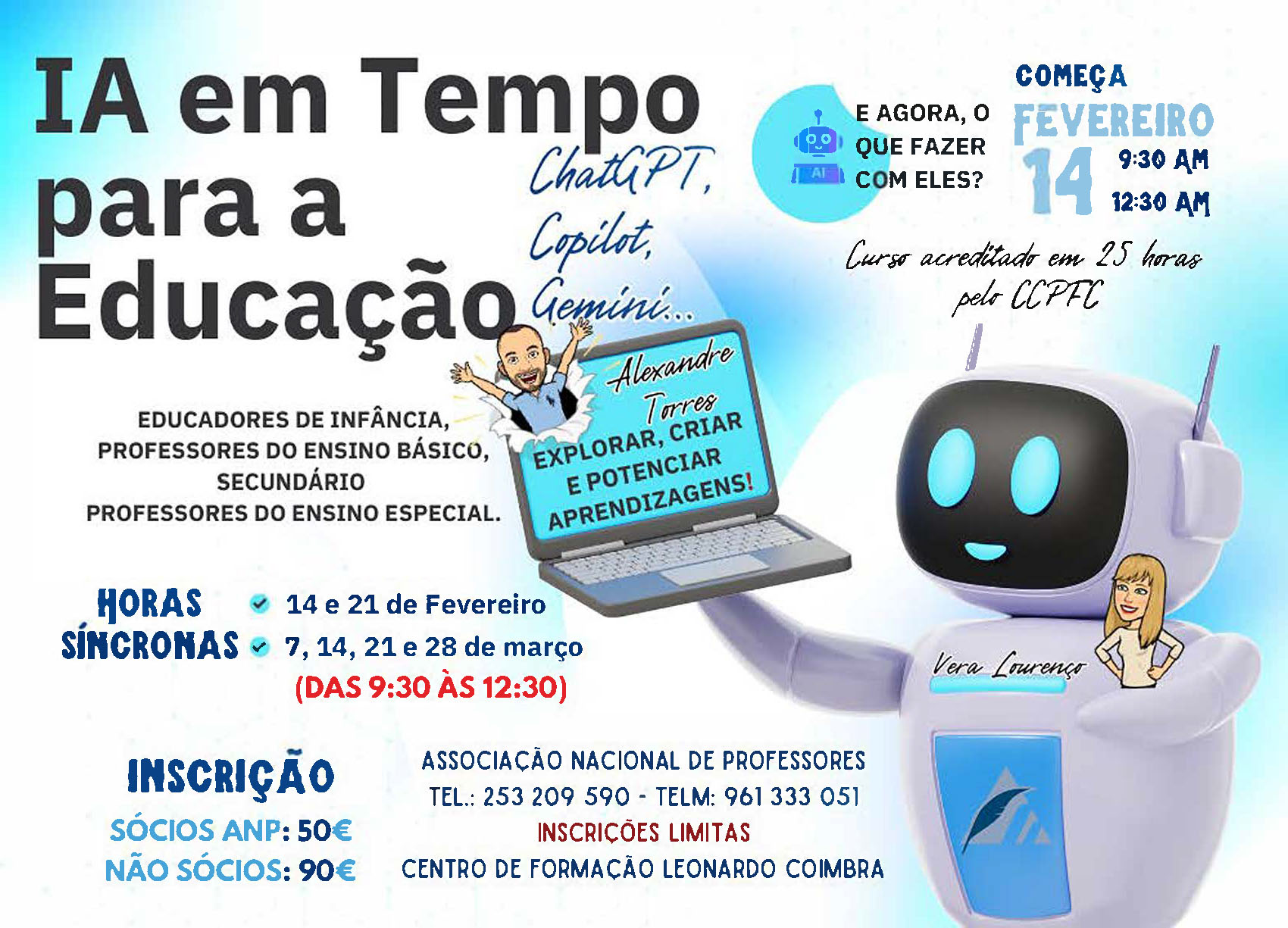 Curso IA em tempo para a Educação