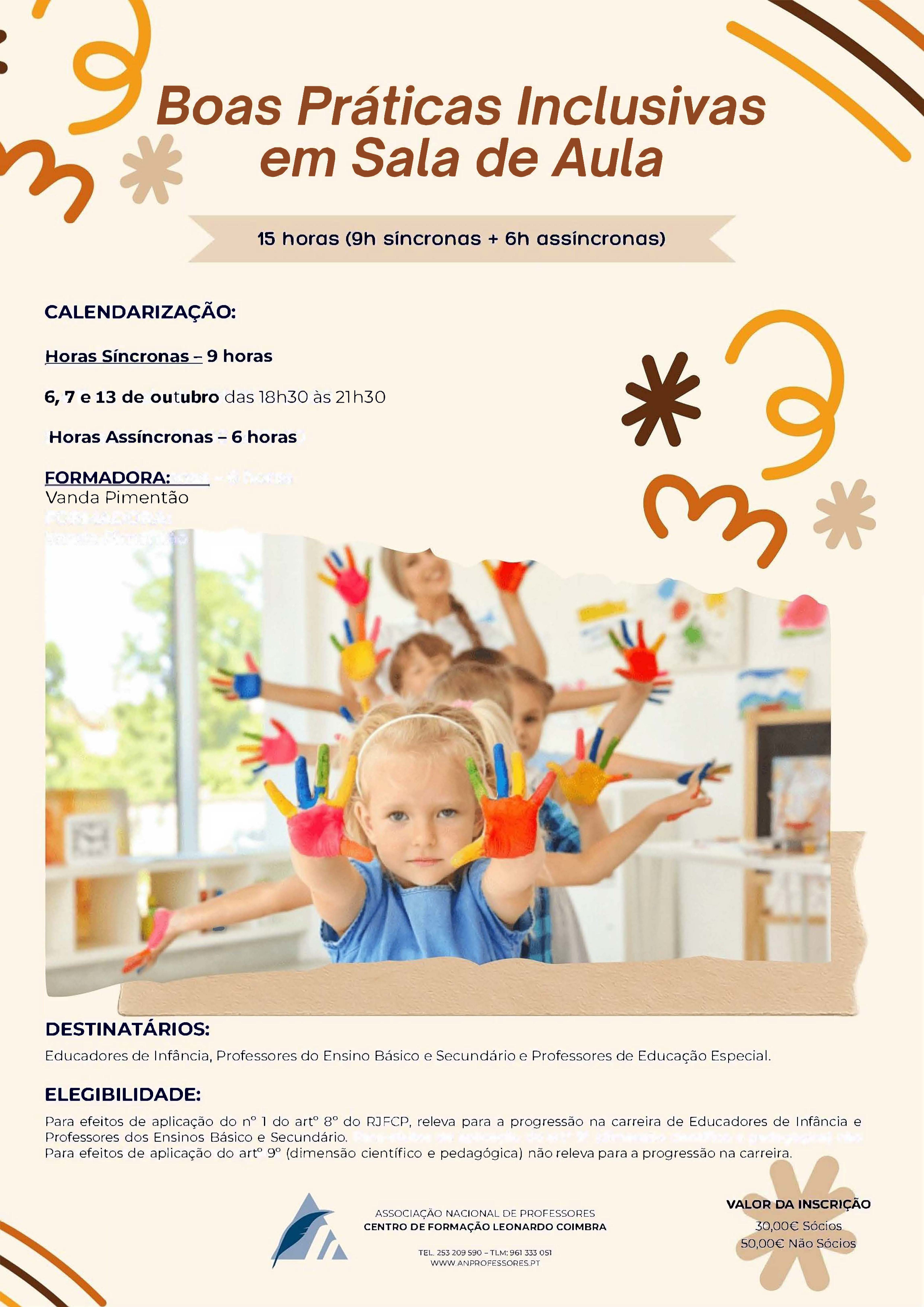 Boas práticas inclusivas na sala de aula