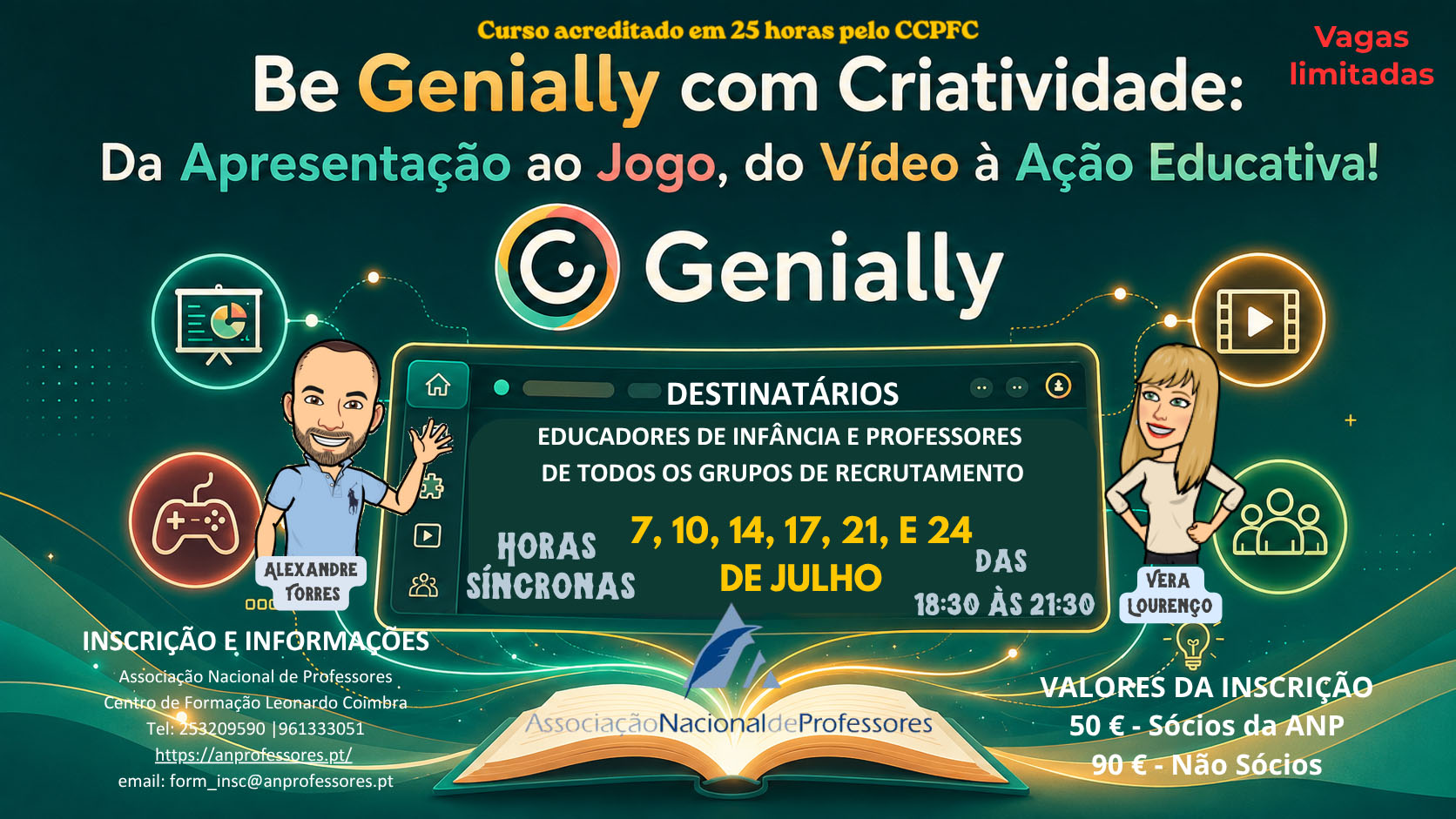 Be Genially com Criatividade - ADIADA
