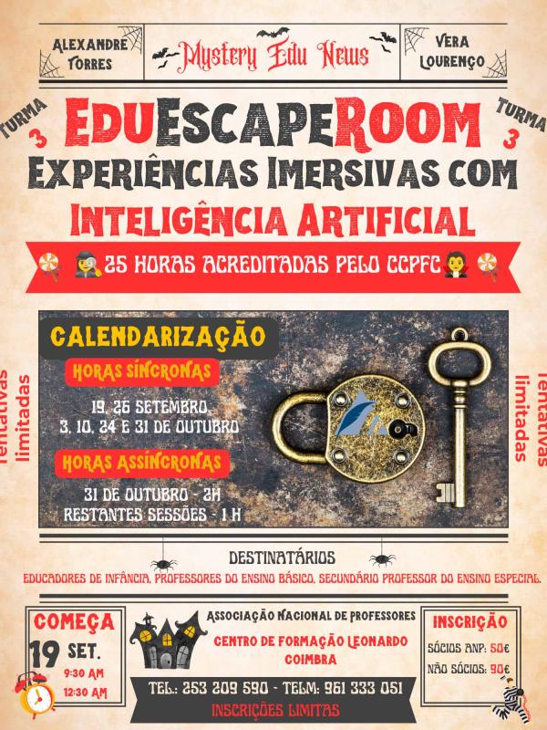 EduEscapeRoom: Experiências Imersivas com IAG!